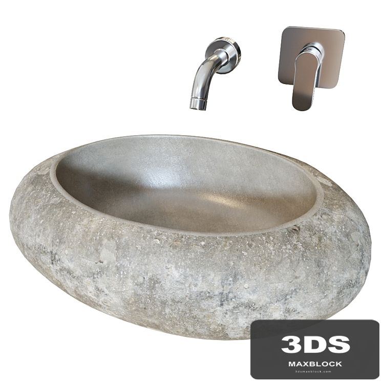 Riverstone sink
