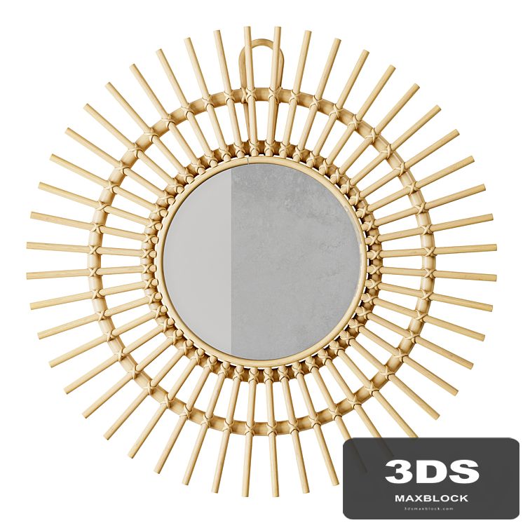 H&M Home Rotan Mirror