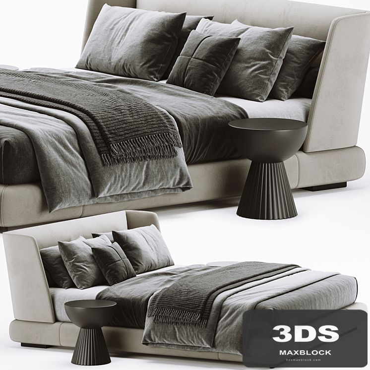 Minotti reeves bed