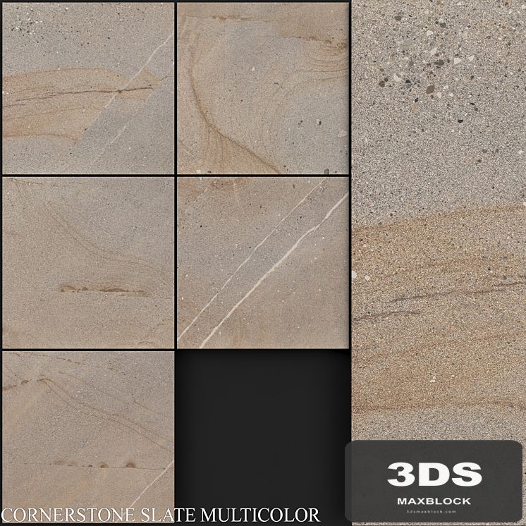 Zeus Ceramica Cornerstone Slate Multicolor