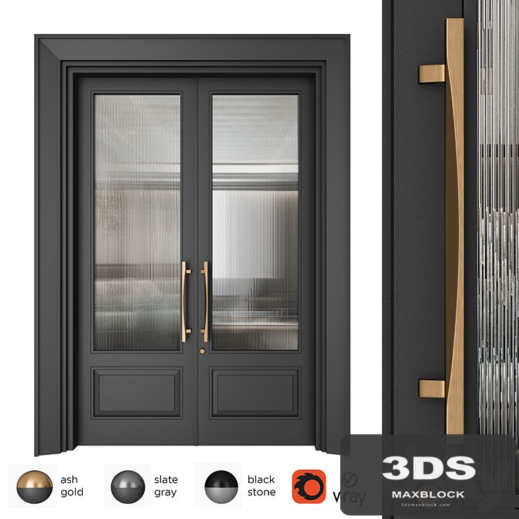 Door Set Elmes Archism T1235