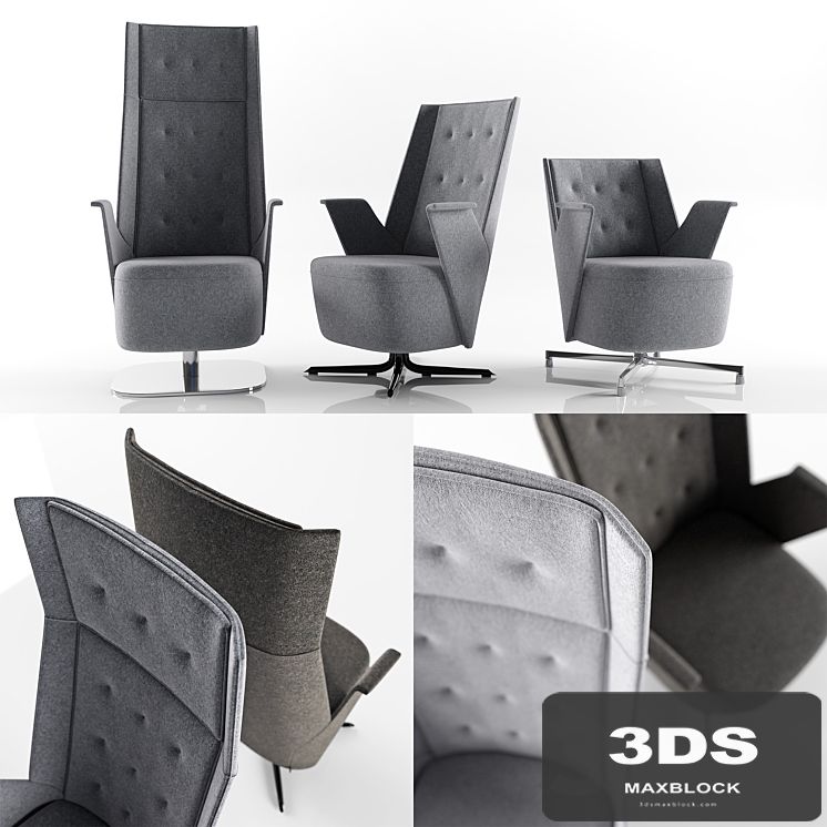 ESTEL EMBRACE lounge chairs