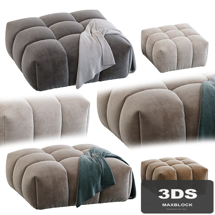Modern pouf