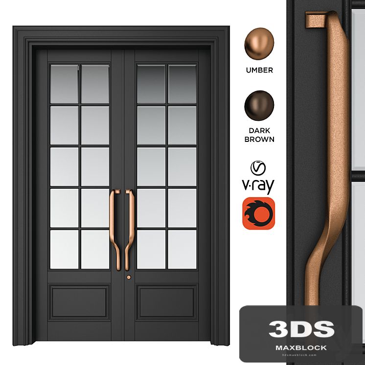 Door Set Elmes Archism T2084