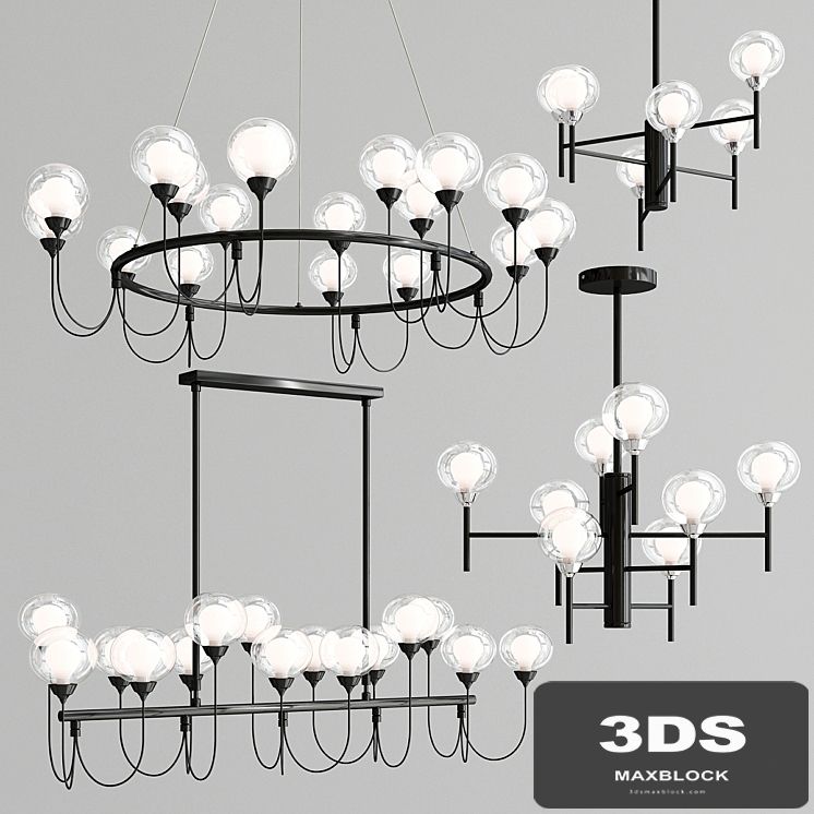 DeMarkt Chandelier Bremen collection light