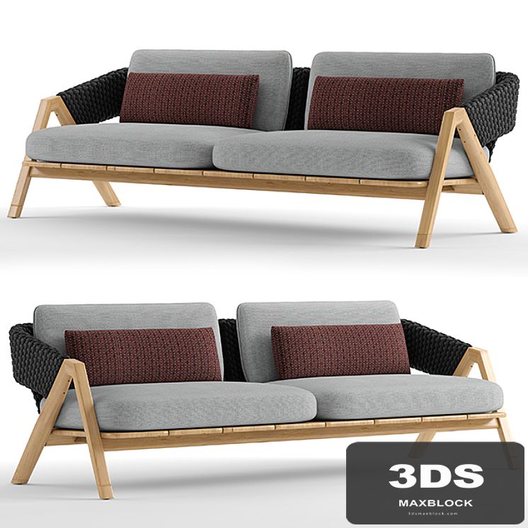 Ethimo knit sofa