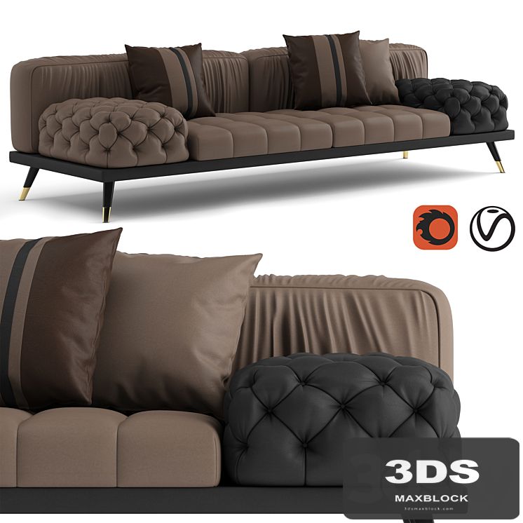 Gianfranco Ferre Highlander sofa