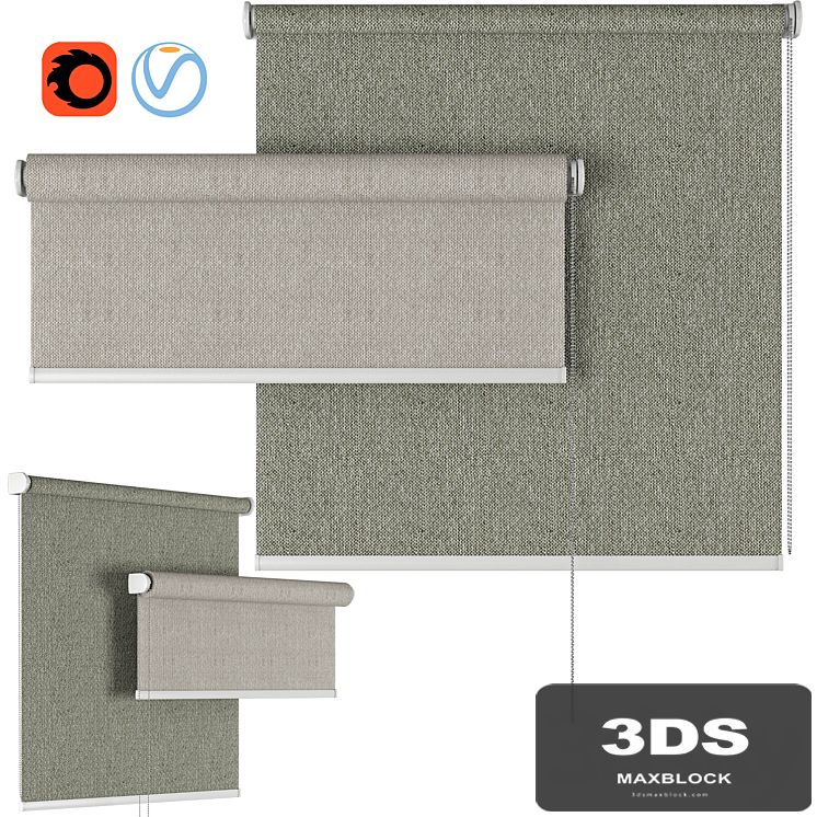 Roller Blind 27 | Limoges blackout