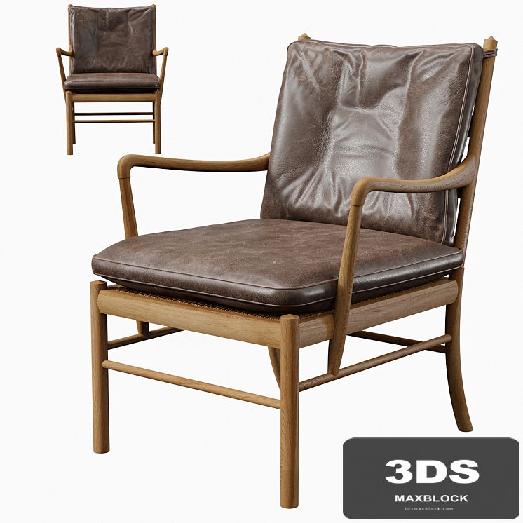 schalling OLE WANSCHER COLONIAL ARMCHAIRS
