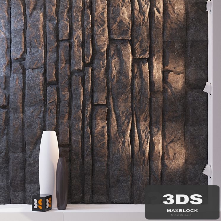 decorative stone, slate.