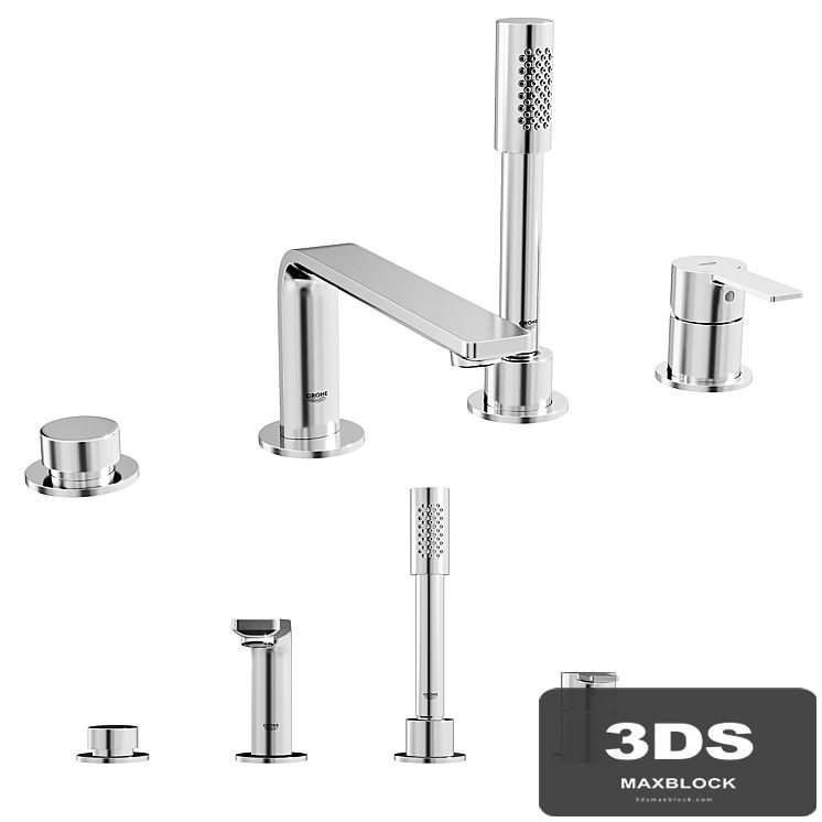 Grohe Lineare bathtub mixer