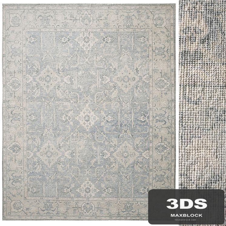Allegra Hand-Knotted Wool Rug