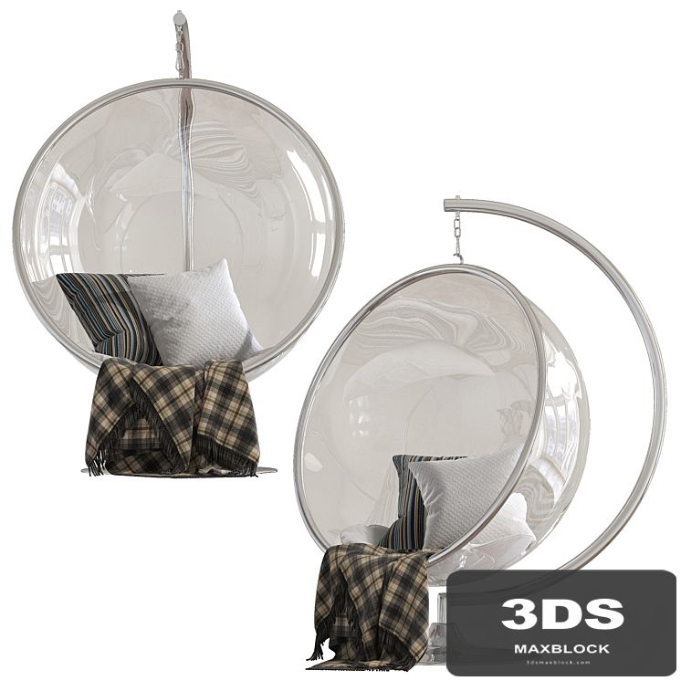 Aron Living Bubble Chair with Stand