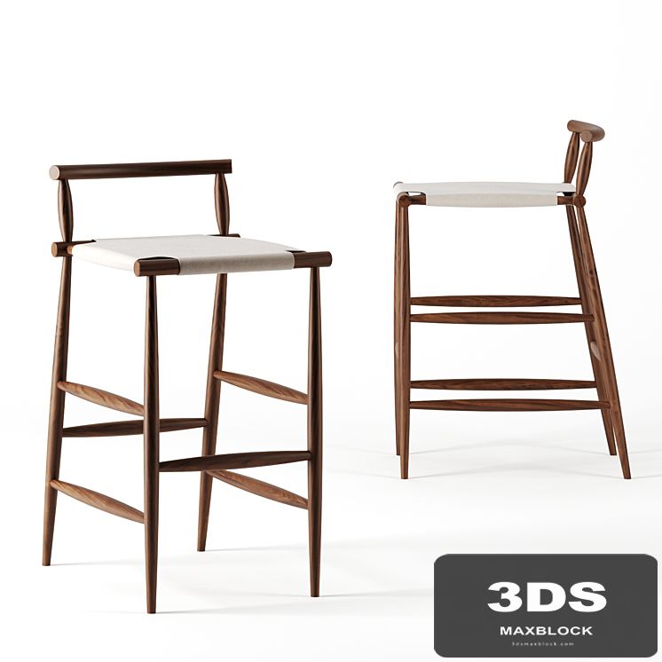 Pelleossa bar Stool by Miniforms