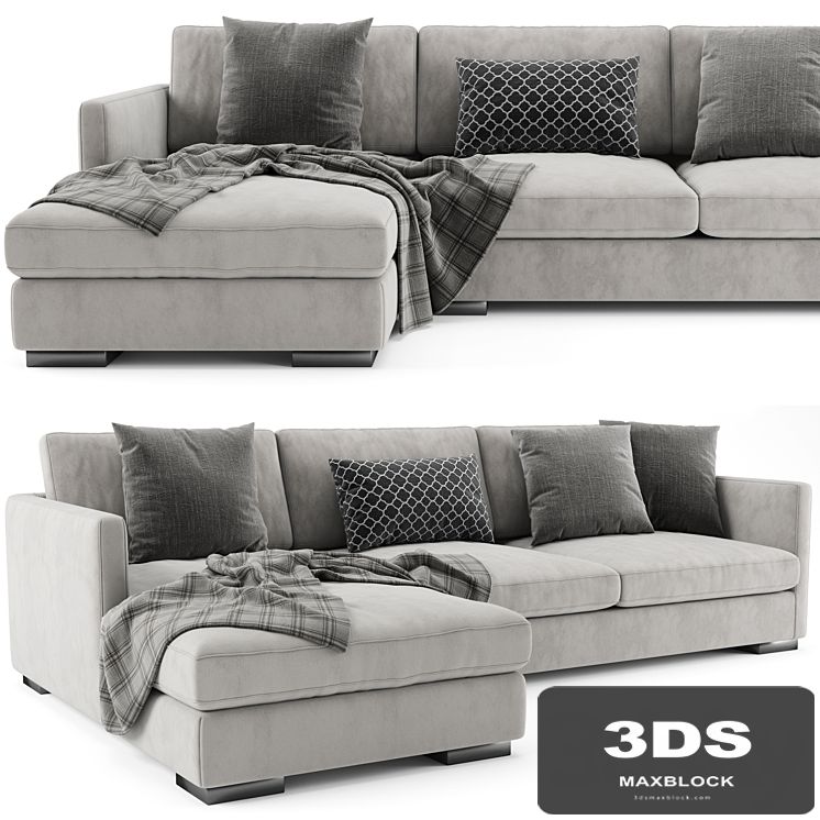 Meridiani Belmon Chaise Longue