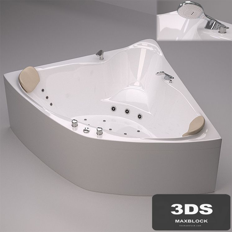 Corner bath Triton Troy