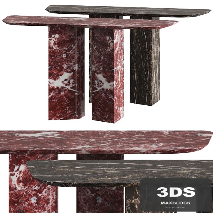 International Marmi Frisbie Console Tables