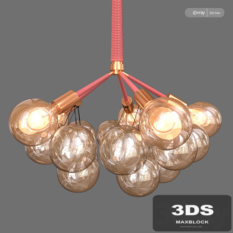 Chandelier Bubble Glass by Romatti