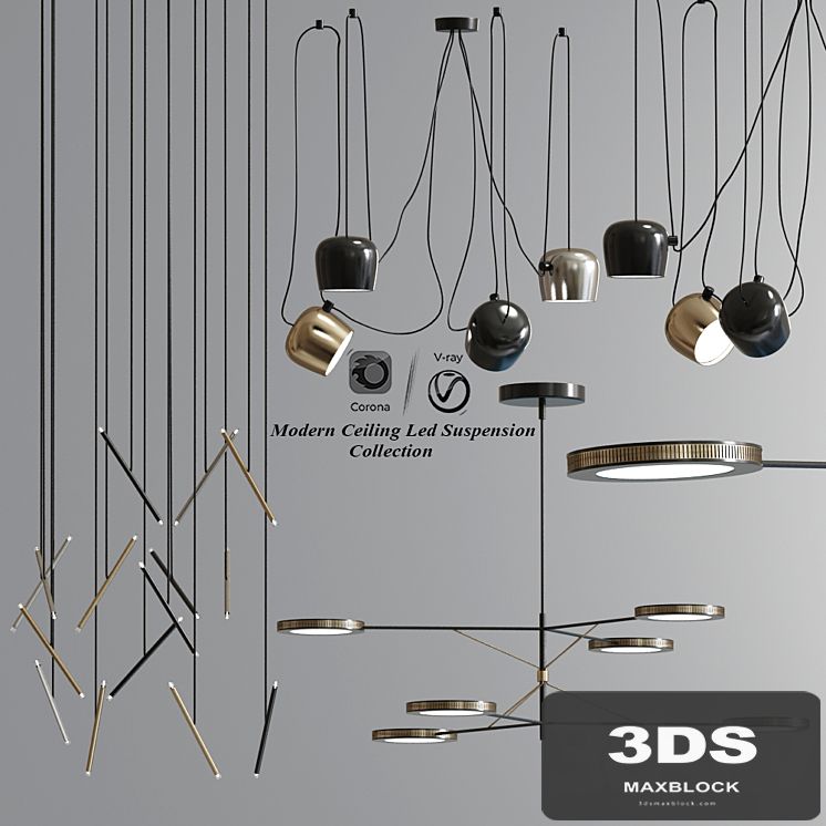 Modern Ceiling Led Suspension Collection