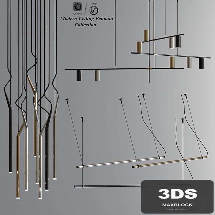 Modern Ceiling Pendant And Suspension Collection
