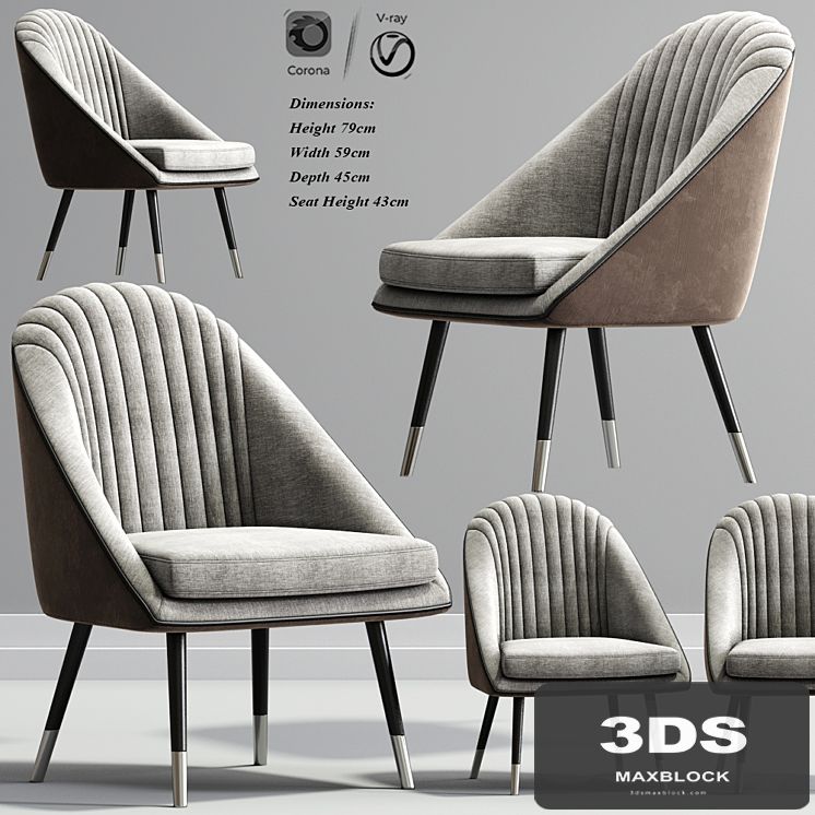 Cult Audrey Occasional Tub Lounge Chair
