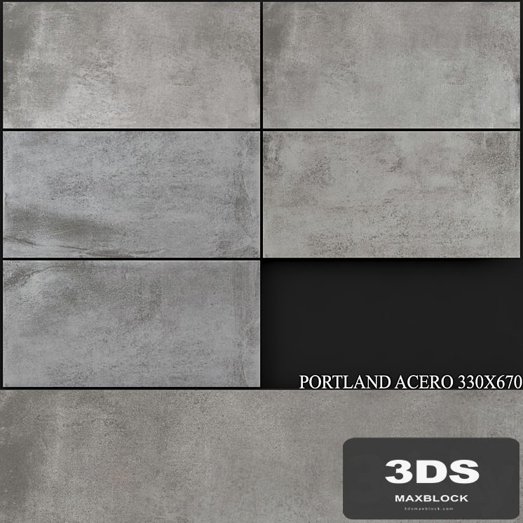 Keros Portland Acero 330x670