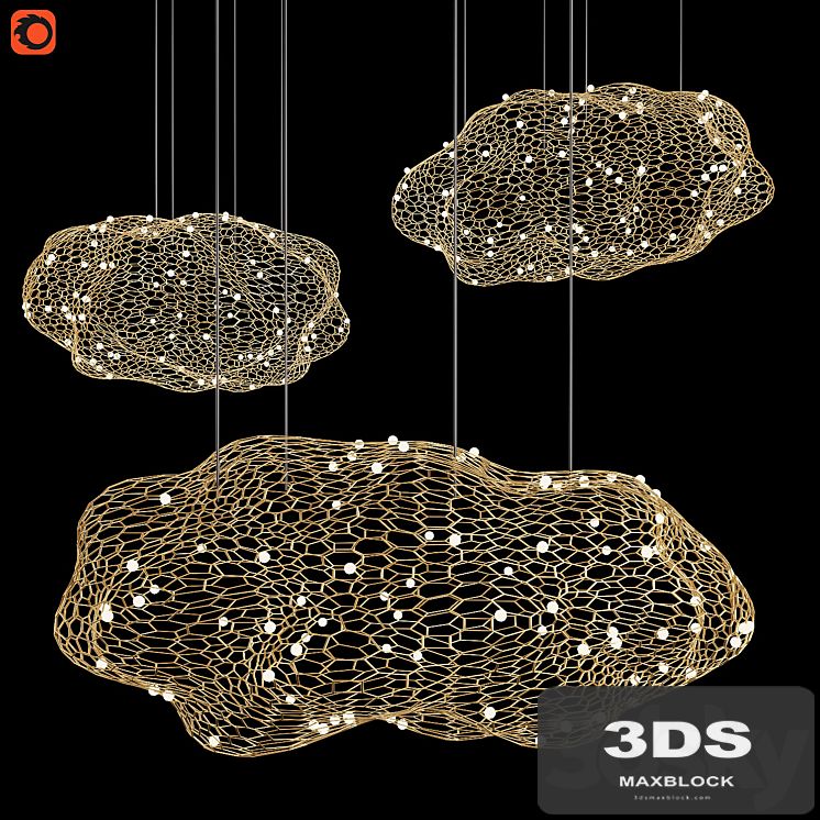 Chandelier Hanging Clouds