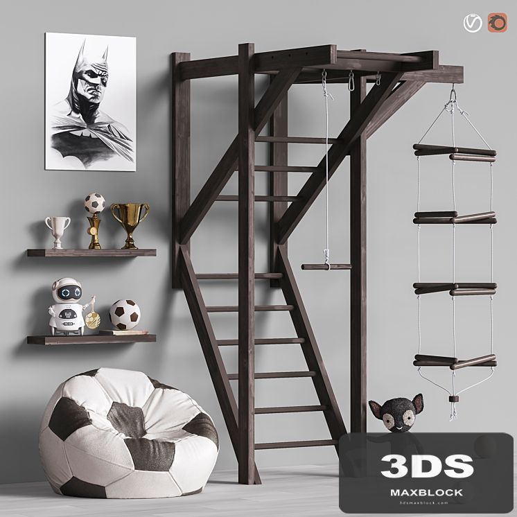 Toys and furniture set 80