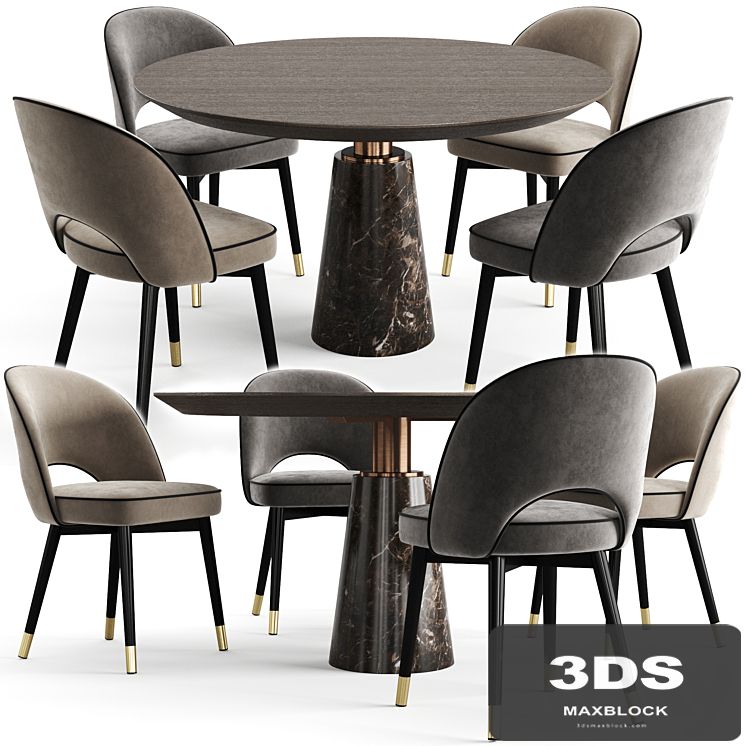 Eichholtz Dining Table Genova And Chair Cliff