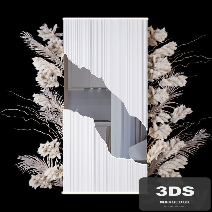 Art wall _ dried flowers