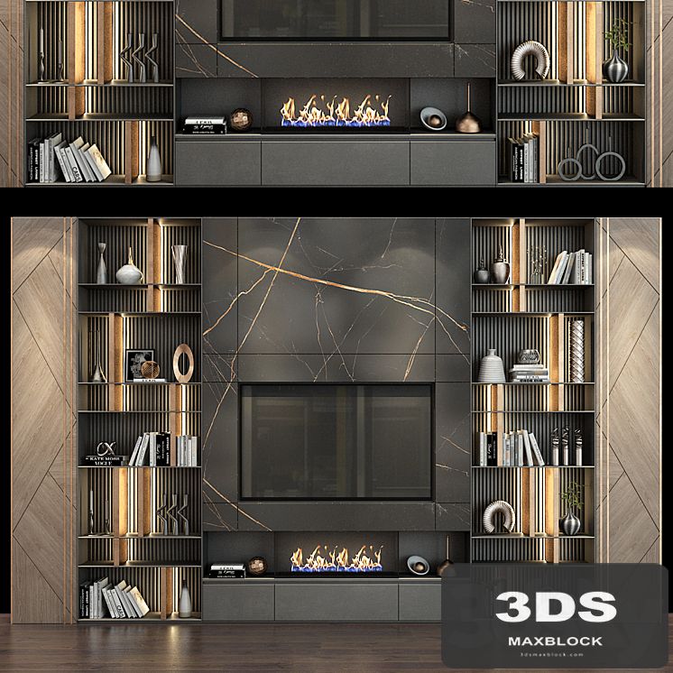 TV shelf 0232