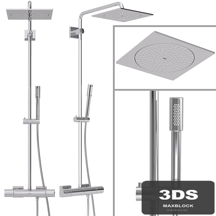 Shower System Grohe Rainshower F-Series System 254