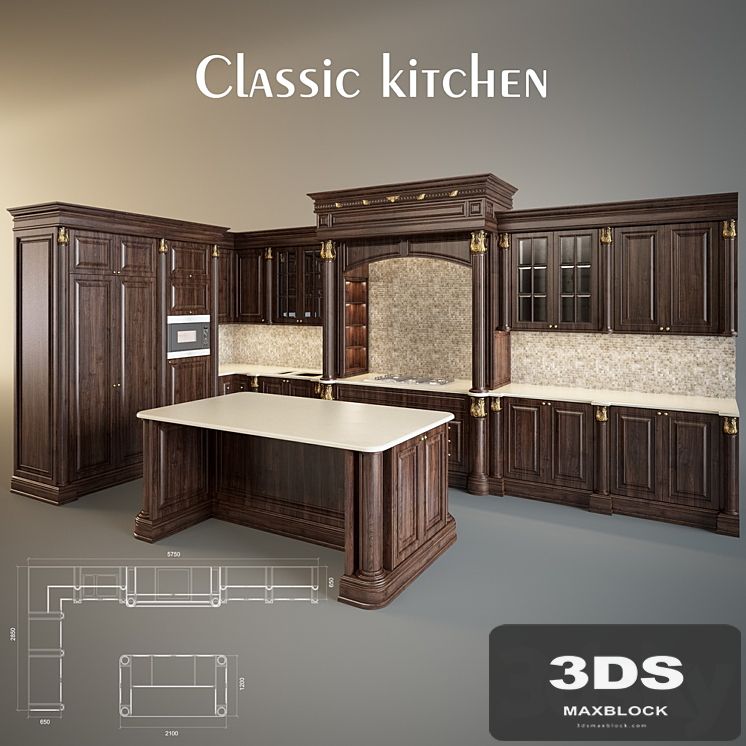 Classical kitchen