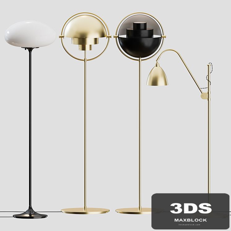 Gubi Floor Lamps Collection 02