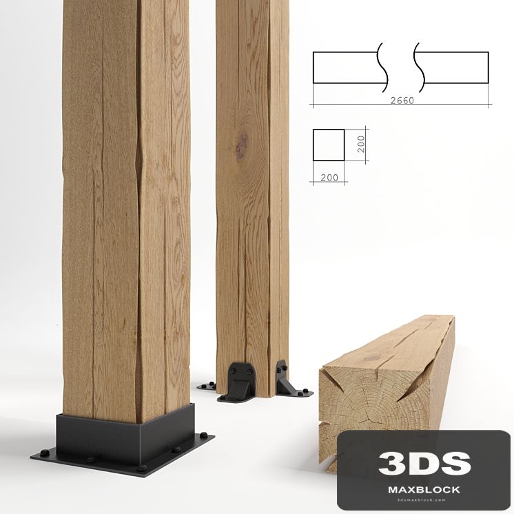 Wooden beams