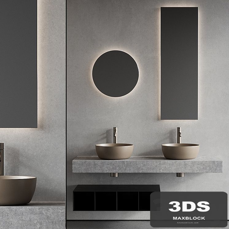 Scarabeo Ceramiche Topline Vanity Unit Set 2