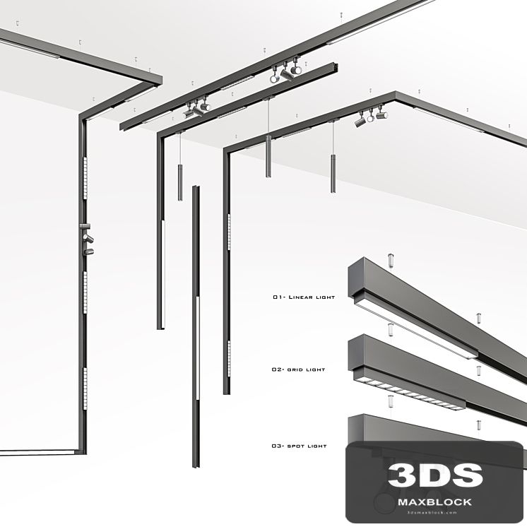 Magnetic -Track-light