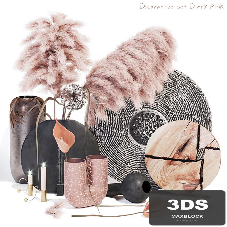 Dirty pink set