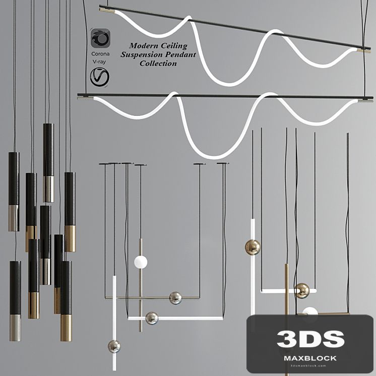 Modern Ceiling Suspension Pendant Collection