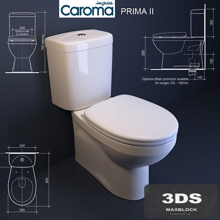 Caroma Prima II toilet