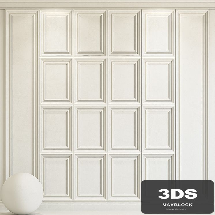 Decorative plaster with molding 92