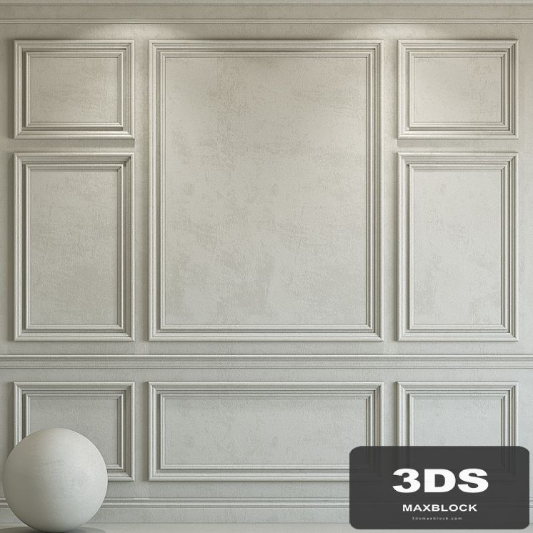 Decorative plaster with molding 94