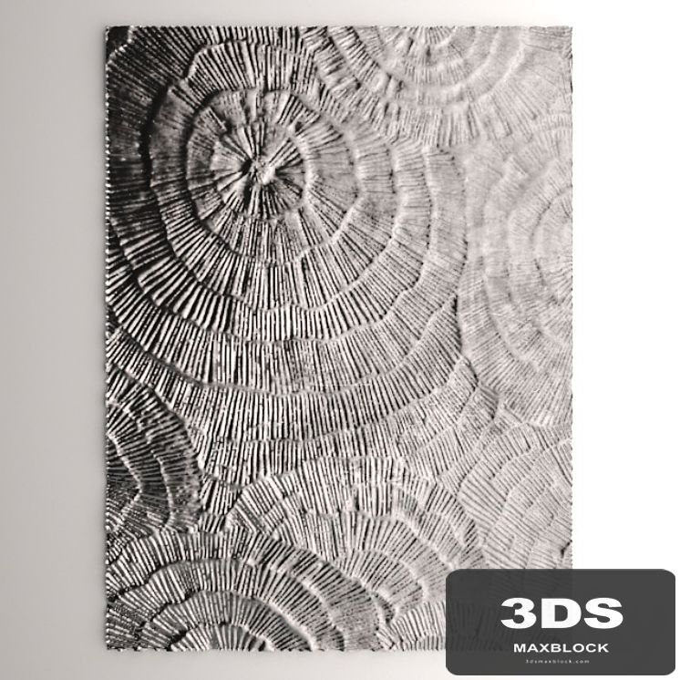 Decor for wall. Panel.