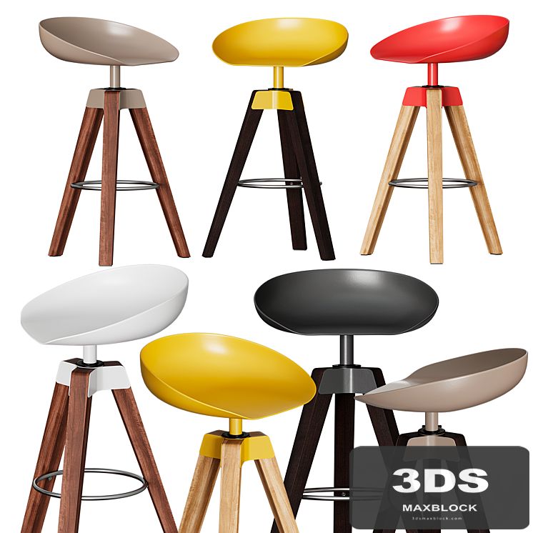 Bonaldo Plumage Stool