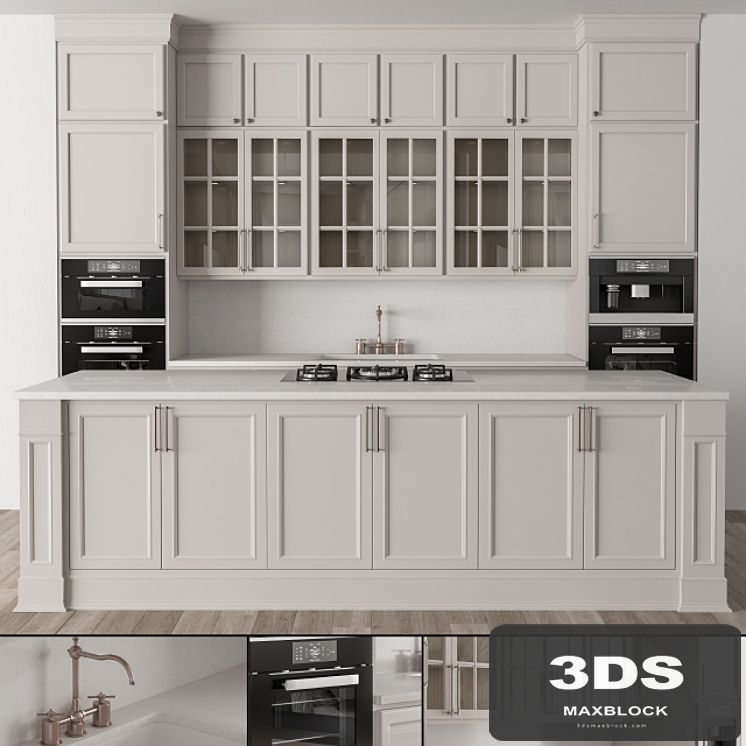 Kitchen NeoClassic - Cream Set 24