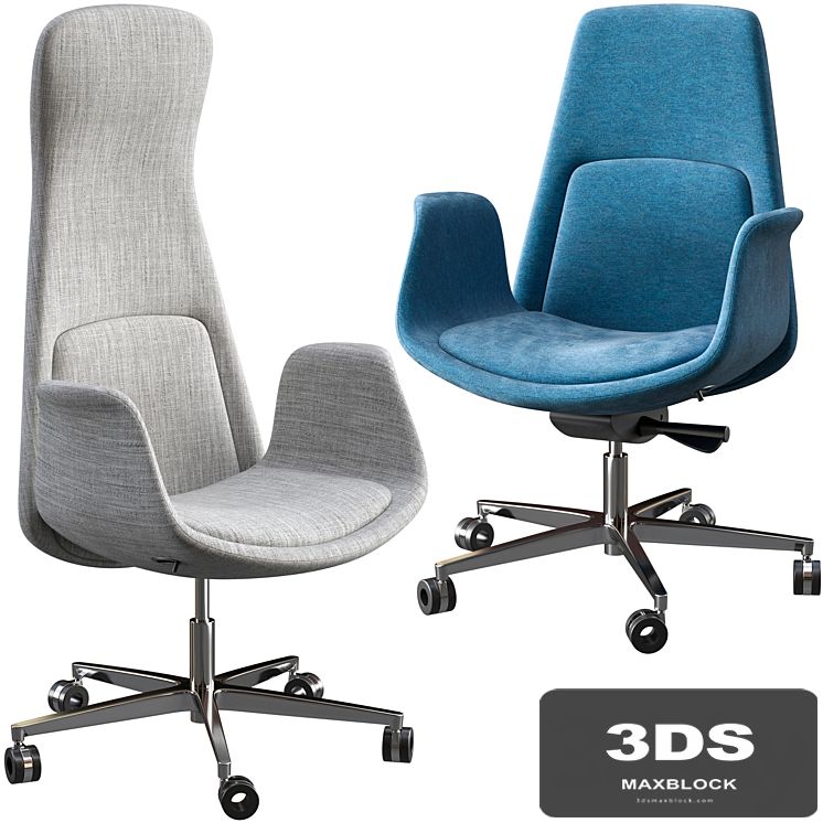 Office armchair Milani Nordic