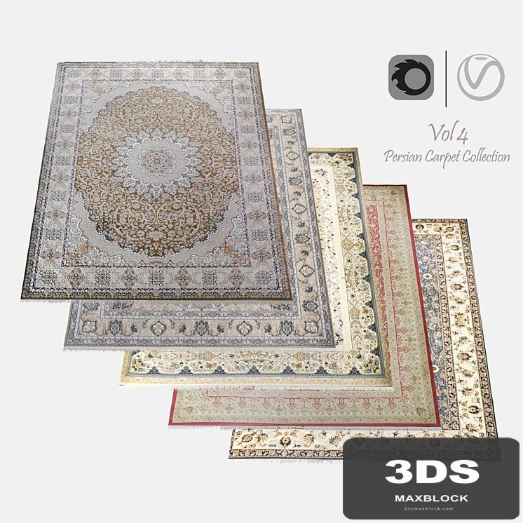 Persian Carpet Collection-vol4-4k texture