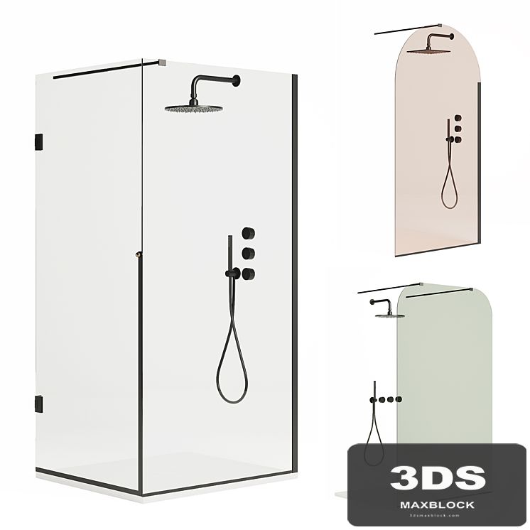 Ex.t nouveau showers + Falper Acquifero