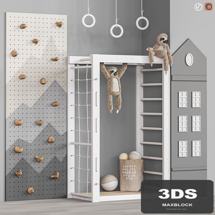 Toys and furniture set 81