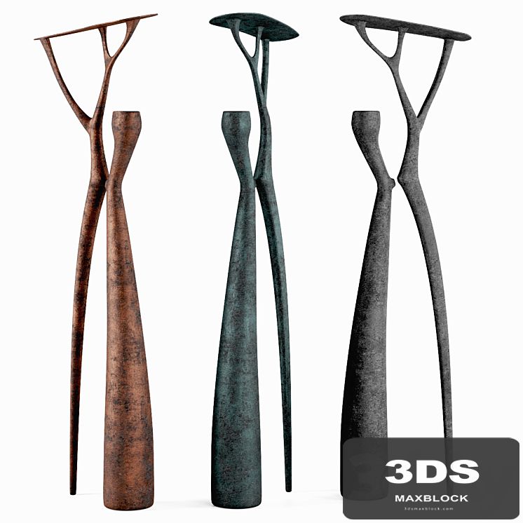 Abstract sculpture / Decorative abstract sculpture